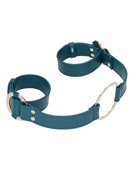 Menottes pour poignets avec Anneaux Halo Bleu