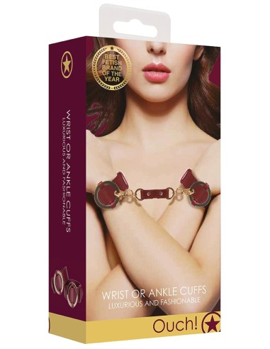 Menottes Halo Cuff Rouges