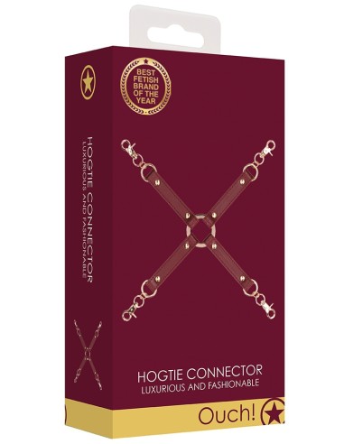 Hogtie pour Menottes Connector Rouge