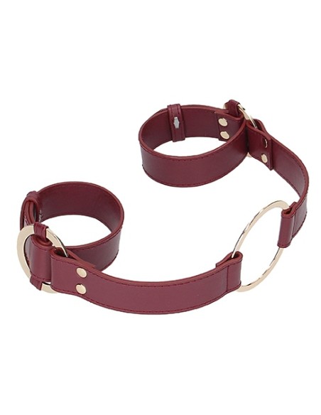 Menottes de poignets avec Anneaux Halo Rouge