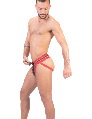 Jockstrap ARE Rouge-Noir