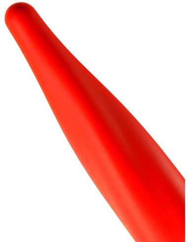 Gode long Stretch Worm N°5 - 64 x 5.2cm Rouge