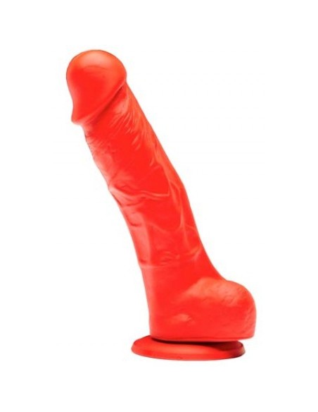 Gode en silicone Stretch N°1 - 14 x 3.7cm Rouge