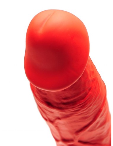 Gode en silicone Stretch N°1 - 14 x 3.7cm Rouge