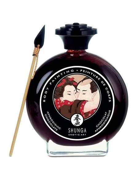 Peinture corporelles au Chocolat - Shunga-100ml Peinture corporelles au Chocolat - Shunga-100ml