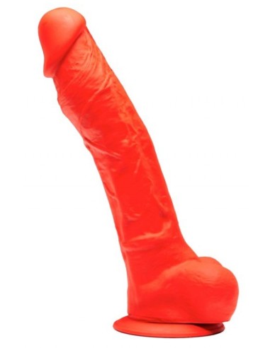 Gode en silicone Stretch N°4 - 23 x 5.2cm Rouge