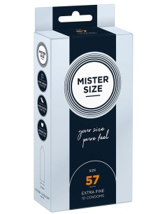 Préservatifs MISTER SIZE 57mm x10
