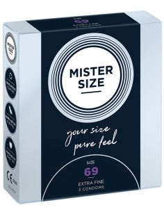 Préservatifs MISTER SIZE 69mm x3