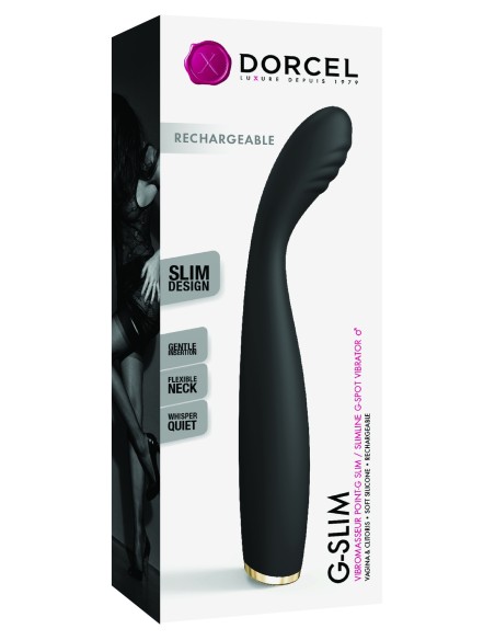 Stimulateur G-Slim Dorcel 19cm Noir Stimulateur G-Slim Dorcel 19cm Noir