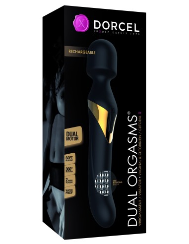 Wand Dual Orgasms Dorcel 24cm - Tête 46mm