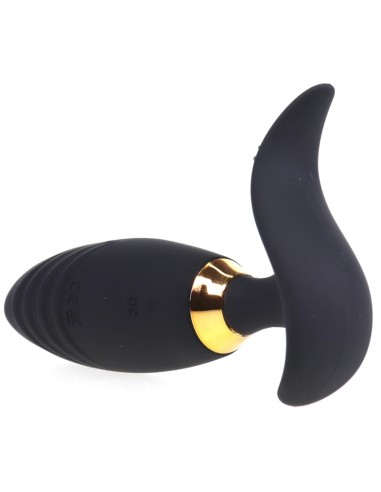 Oeuf vibrant Wavy Sex 8.5 x 3cm Noir