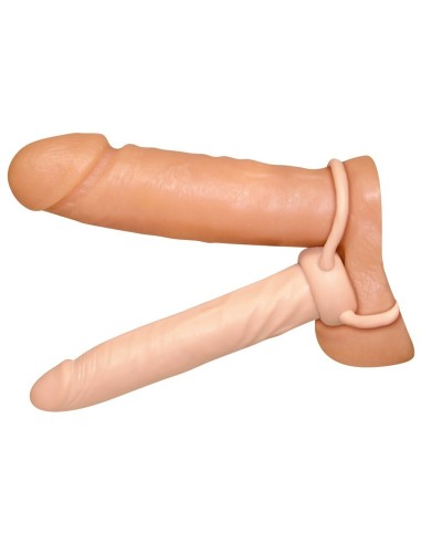 Gode pour Double pénétration 13.5 x 2.5cm