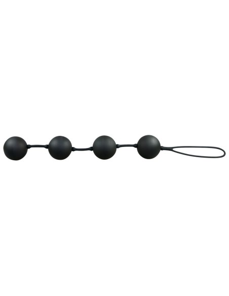 Boules anales Velvet 23 x 3.5cm noires Boules anales Velvet 23 x 3.5cm noires