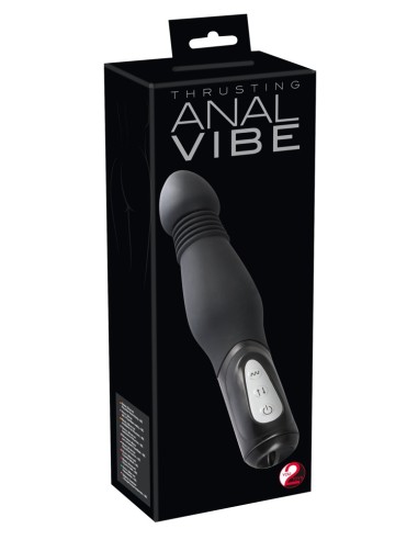 Gode vibrant avec poussées Anal Thrust Vibe 15 x 4.5cm