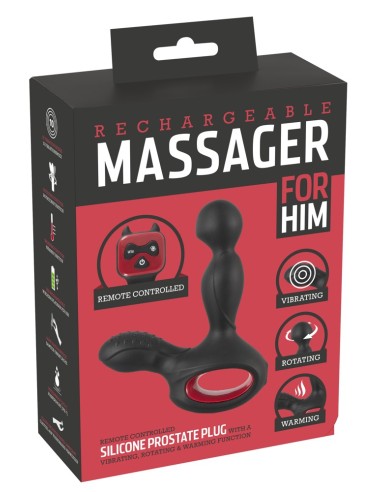 Stimulateur de prostate vibrant Diablo 10 x 3cm