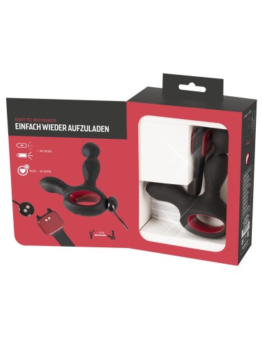 Stimulateur de prostate vibrant Diablo 10 x 3cm