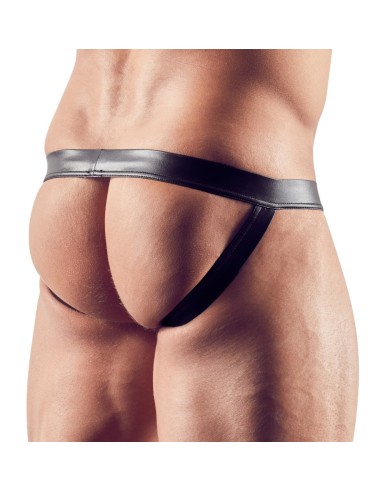 Jockstrap MUNIX Imitation Vinyle Noir
