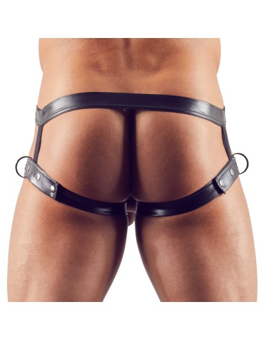 Jockstrap Effet Harnais Noir