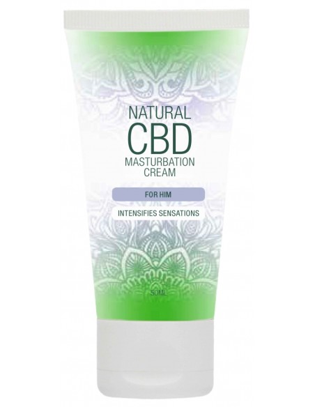 Crème de masturbation Natural CBD 50ml
