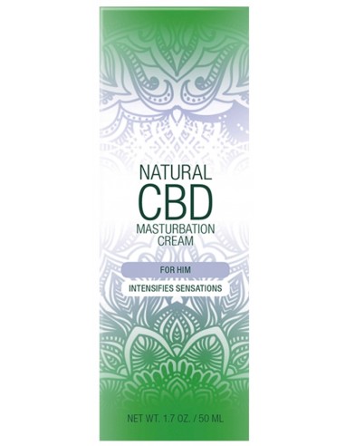 Crème de masturbation Natural CBD 50ml
