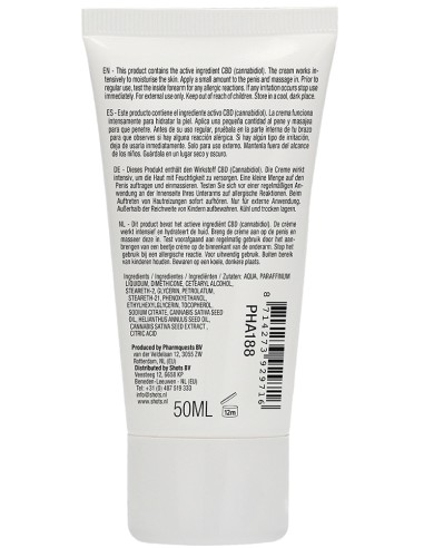 Crème de masturbation Natural CBD 50ml