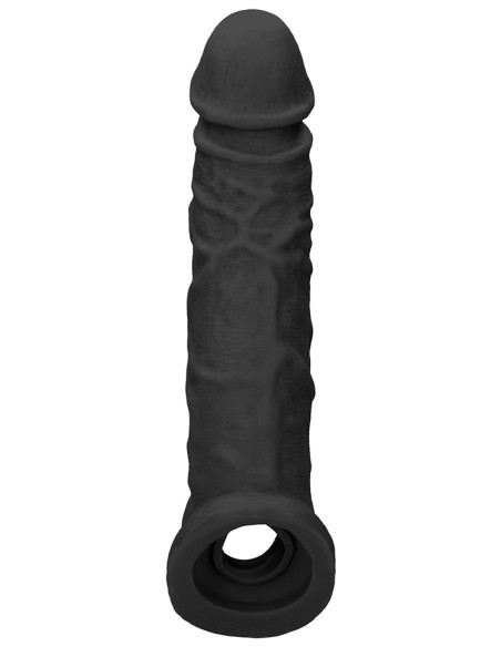 Gaine de pénis Realrock Curve 17 x 4.5cm Noire Gaine de pénis Realrock Curve 17 x 4.5cm Noire