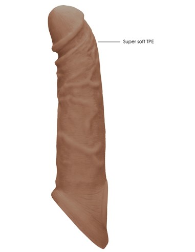 Gaine de pénis Realrock Curve 17 x 4.5cm Latino