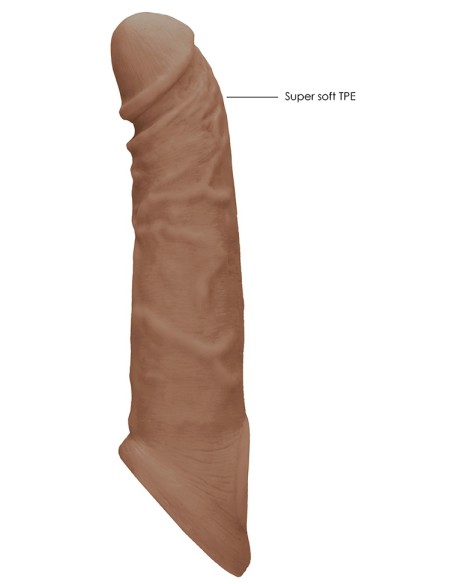 Gaine de pénis Realrock Curve 17 x 4.5cm Latino