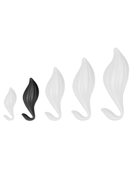 Plug Silicone Bulby M 14 x 7cm Noir Plug Silicone Bulby M 14 x 7cm Noir