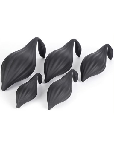 Plug Silicone Bulby XL 20 x 9cm Noir