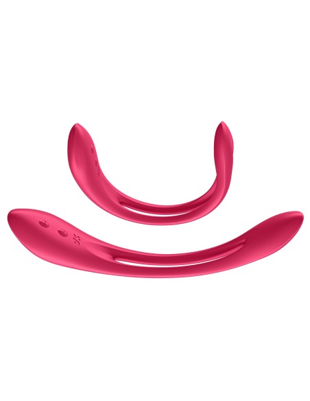 Multi-vibrateur Elastic Joy Satisfyer Rouge