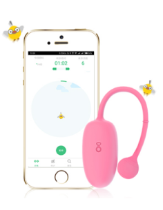 Oeuf vaginal connecté Kegel Coach 6 x 3cm