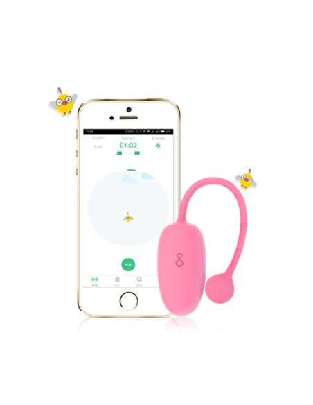 Oeuf vaginal connecté Kegel Coach 6 x 3cm