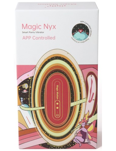 Vibro de culotte connecté Magic Nyx Rouge