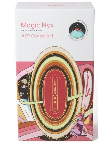 Vibro de culotte connecté Magic Nyx Rouge