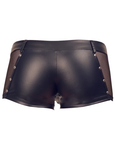 Boxer NAXIS Imitation Cuir Noir