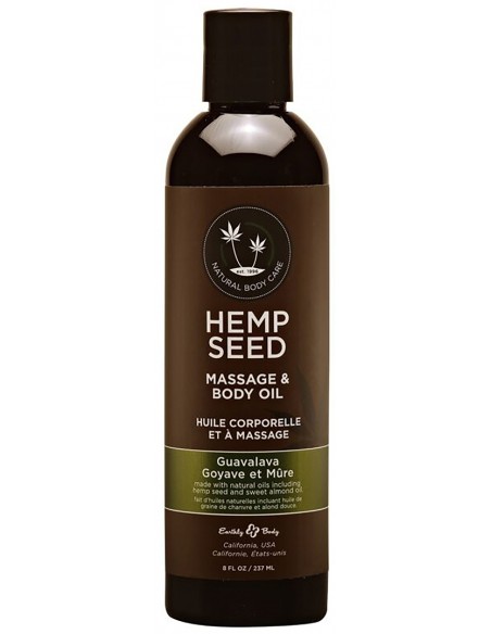 Huile de massage Guavalava Goyave et Mûre 237ml