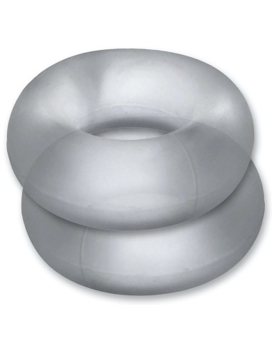 Lot de 2 cockrings Stiffy Bulge Transparents