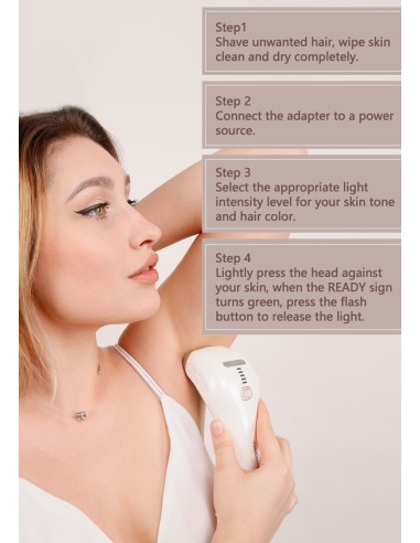 Épilateur Lumière Pulsée