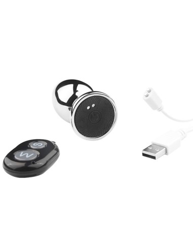 Plug vibrant en métal MASSTEEL M 8.8 x 3.5cm