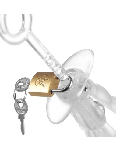 Plug de chasteté anale Expand Lock 13 x 5cm