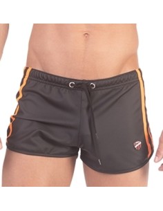 Short BYRON Laboratory Noir-Orange