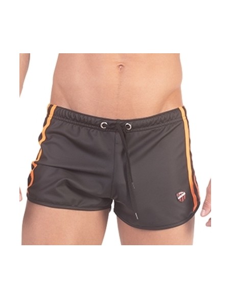 Short BYRON Laboratory Noir-Orange Short BYRON Laboratory Noir-Orange