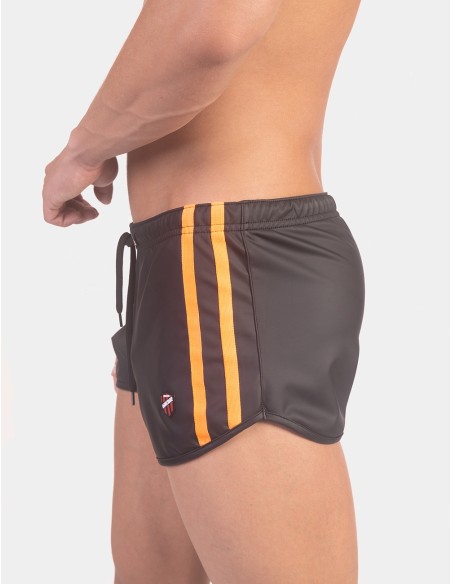 Short BYRON Laboratory Noir-Orange Short BYRON Laboratory Noir-Orange