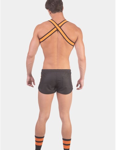 Short BYRON Laboratory Noir-Orange