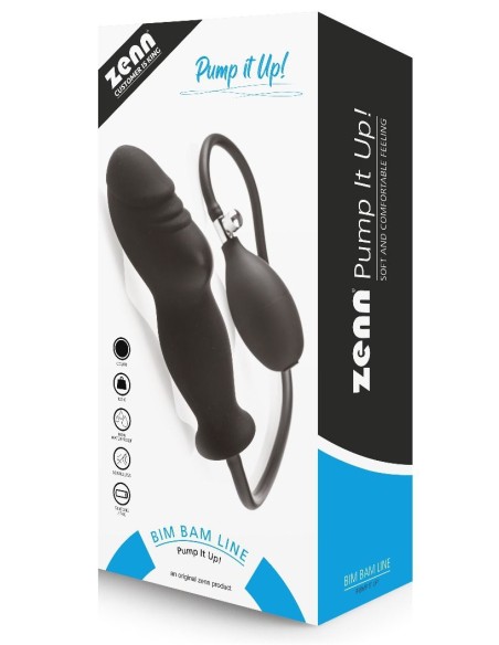 Gode gonflable Pump It Real 14 x 3.7cm