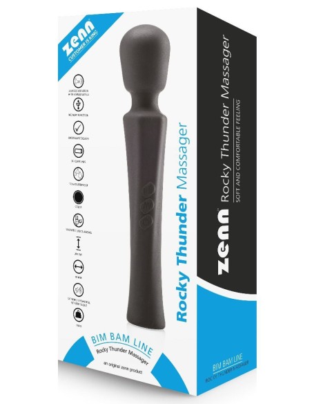 Wand Rocky Thunder 21cm - Tête 43mm