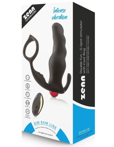 Cockring - Plug vibrant Intense Vibration 10 x 3.8cm