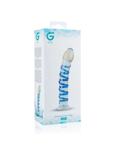 Dildo en Verre n° 01 - 17.5 x 3.5 cm