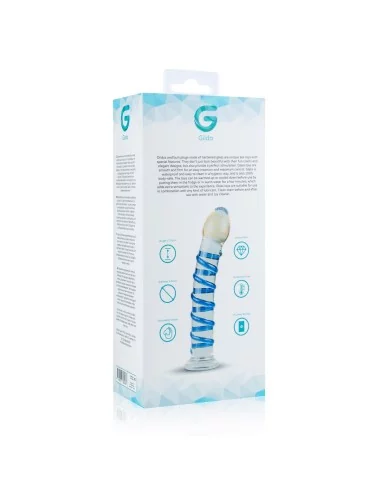 Dildo en Verre n° 01 - 17.5 x 3.5 cm